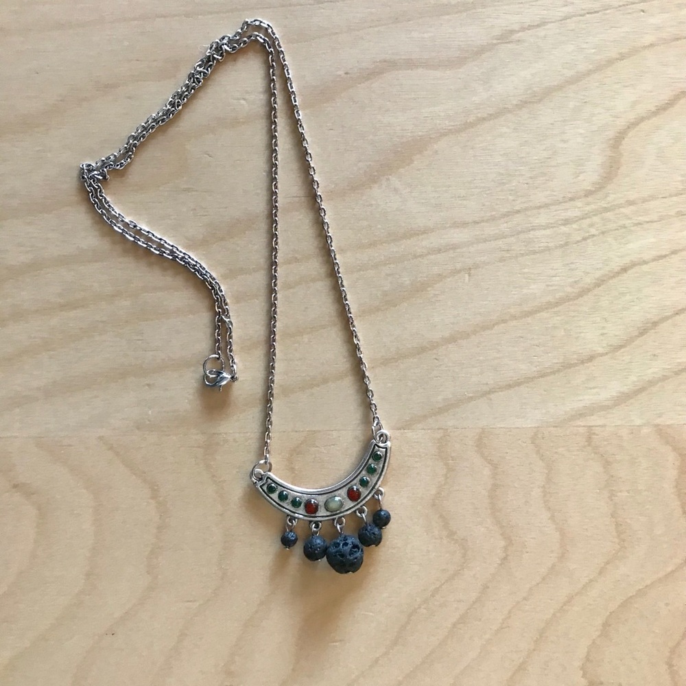 New Boho Hippie Lava Necklace